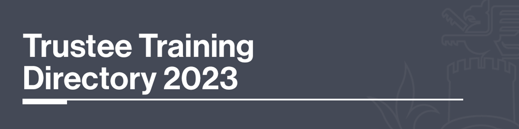 Trustee Training Directory 2023